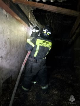 За минувшие сутки пожарно-спасательные подразделения МЧС Херсонской области реагировали на: