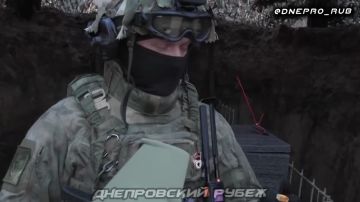 Мобильный расчёт ПВО десантников сбил ударный беспилотник противника в небе над Херсонщиной