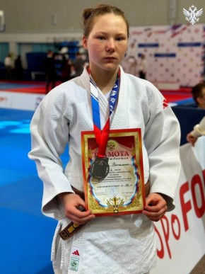 Виталина Сердюк завоевала серебро на всероссийских соревнованиях по дзюдо