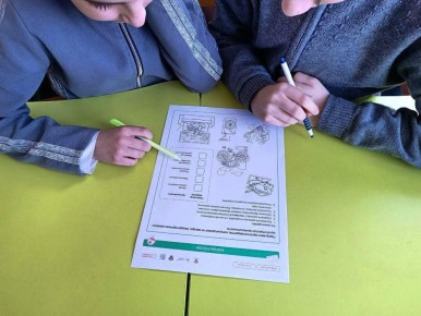 В Ольгинской школе прошёл очередной урок из цикла «Разговоры о важном», посвящённый теме «Заводы России»