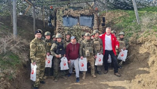 Гуманитарная миссия «Марш Мира» передала партию помощи в Херсонскую область