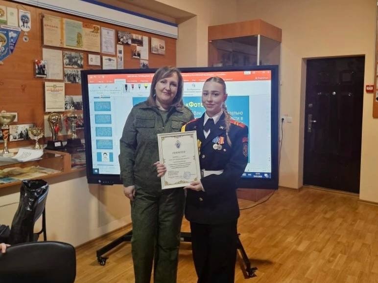 Встреча со скадовскими кадетами офицеров СУ СК России по Херсонской области