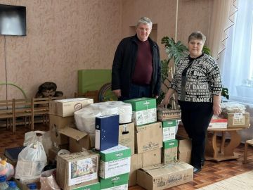 Кубанские волонтеры передали гуманитарную помощь жителям Херсонской области