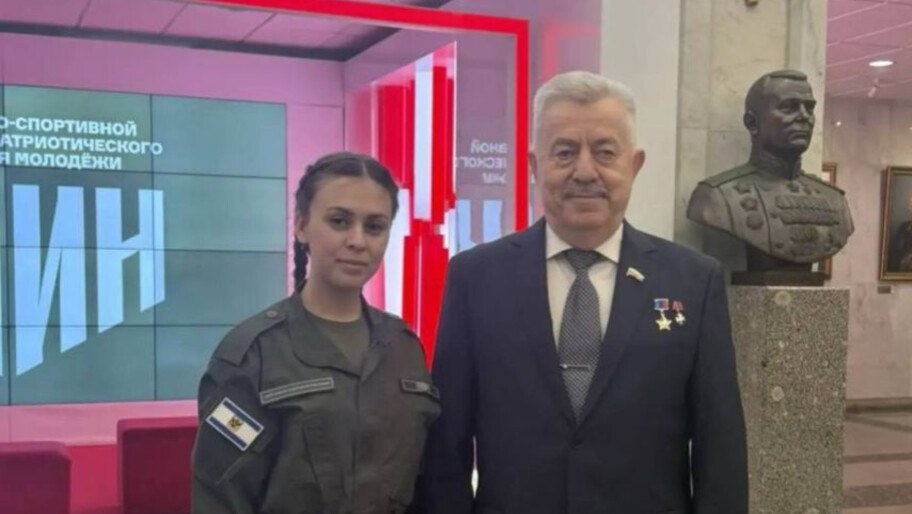 Курсантка из Херсонской области представила регион на конференции в Москве