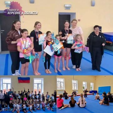 В Херсонской области прошел мастер-класс по спортивной акробатике для юных талантов