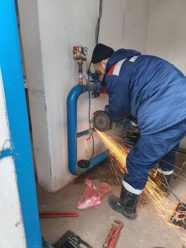 В Чаплынском аграрном колледже рязанцы отремонтировали систему отопления