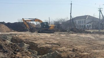 В Нижних Серогозах стартовало строительство спортивного комплекса