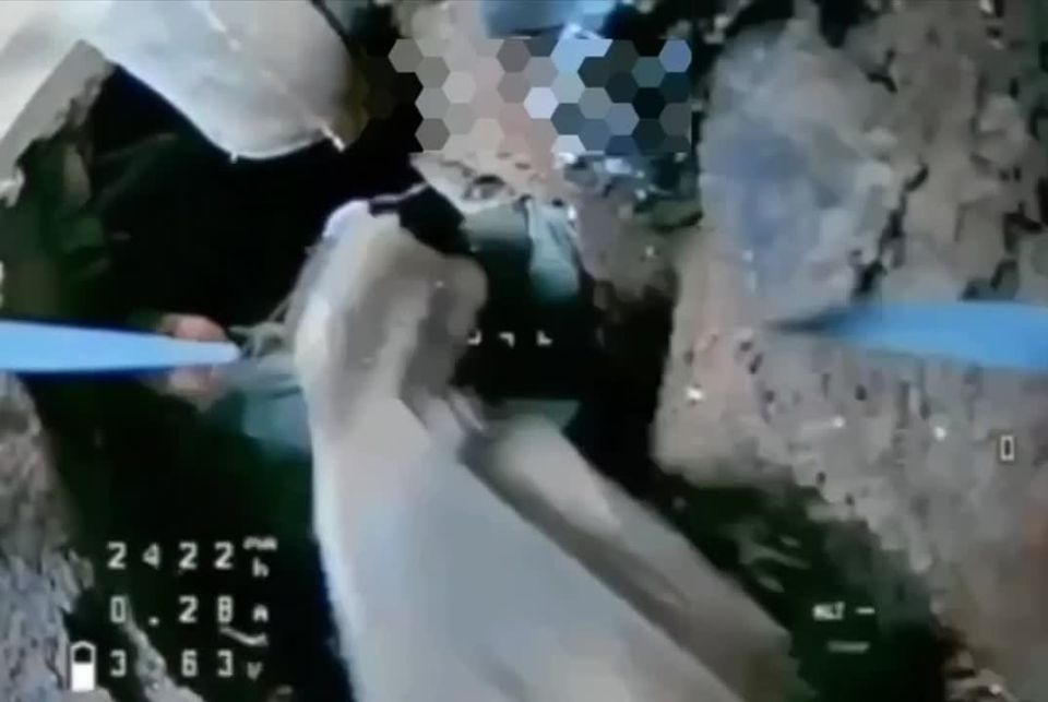 Хохол решил отогнать наш FPV доской