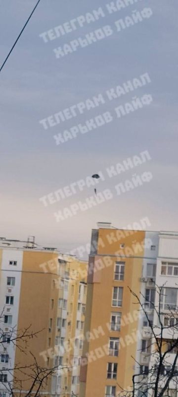 Парашюты наделали шороху в Чугуеве Харьковской области