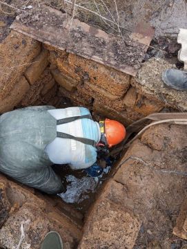 Специалисты Чаплинского ТПУ провели комплекс аварийно-восстановительных работ на сетях водоснабжения и водоотведения