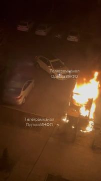 Ночью в Одессе сгорела охранная будка вместе с охранником