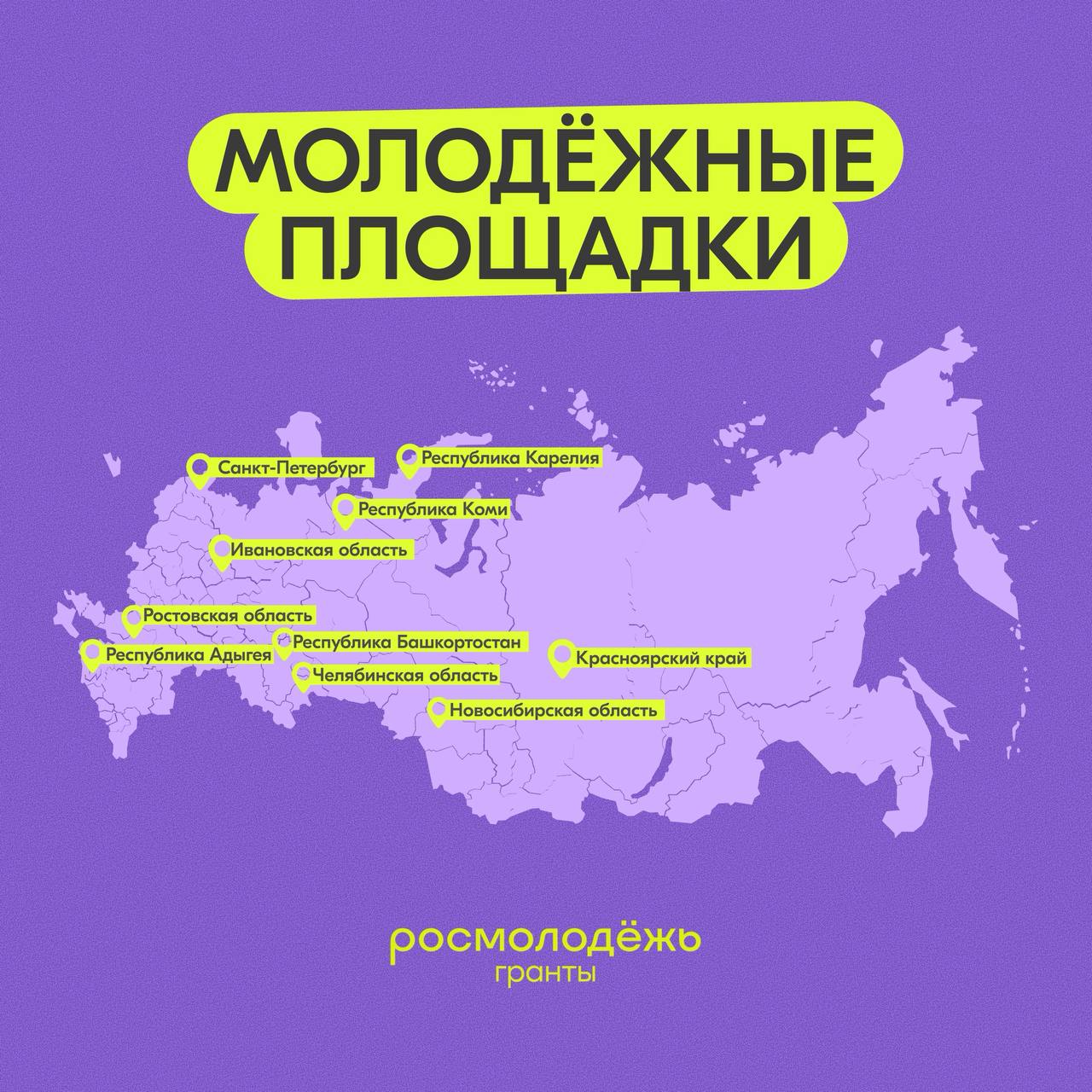 Собирай рюкзак — едем на молодёжные площадки!
