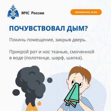 Почувствовал запах дыма? Без паники!