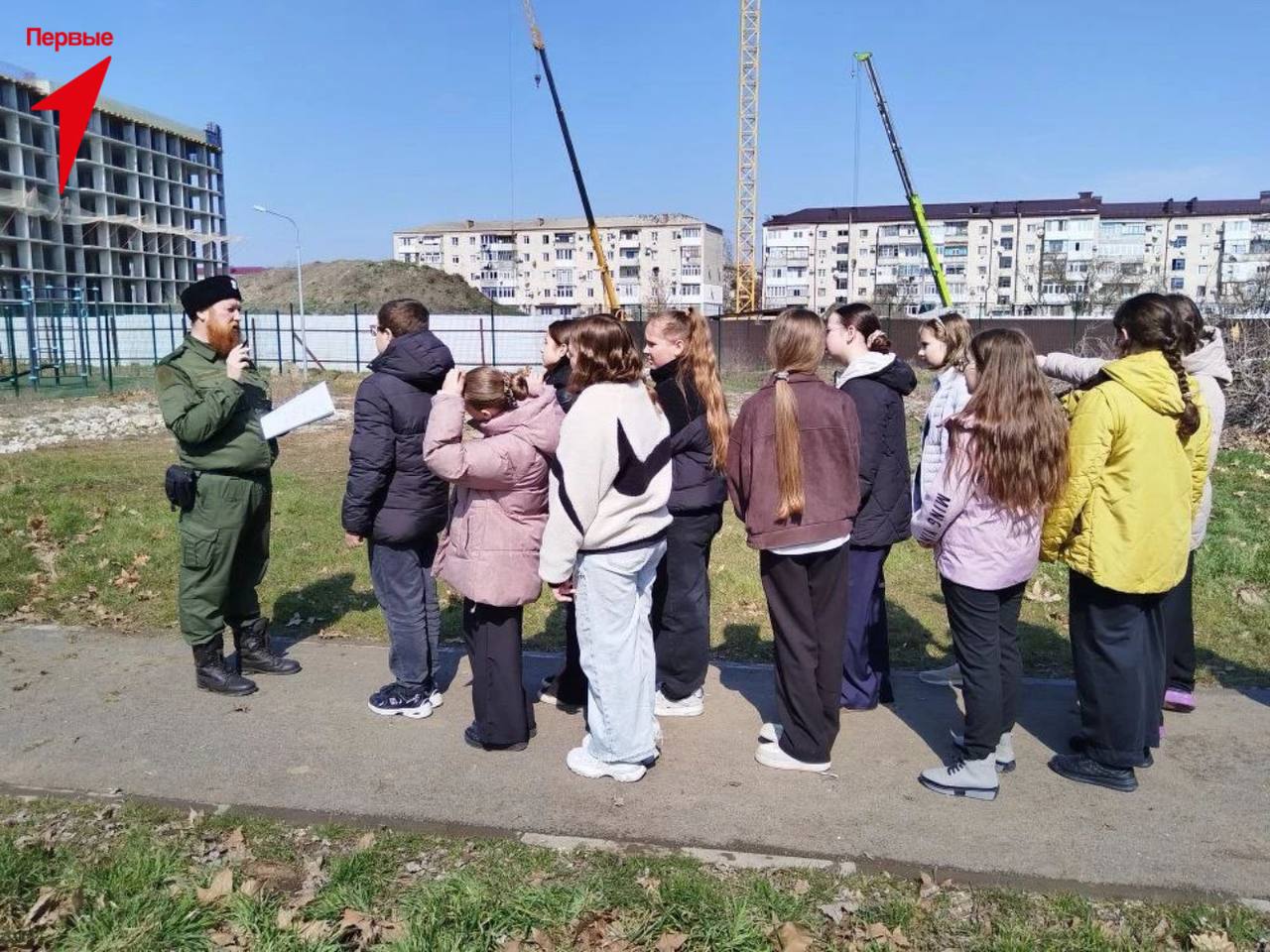 Первые Генической школы № 3 готовятся к «Зарнице 2.0»