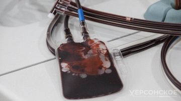 В больницы Херсонской области направили более 36 литров крови из Ставропольского края