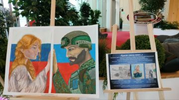 Выставка рисунков детей из Херсонской области открылась в «Сенеже»