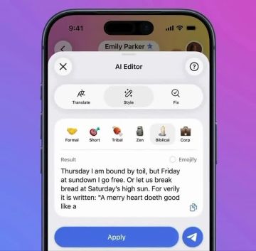 � Telegram �������� ��-�������� ���������, ������� ����� ������������ ������ � ������ ������ � ���������� ��� �� ������ �����