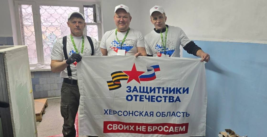 Защитники Херсонщины пробуют себя в строительных профессиях