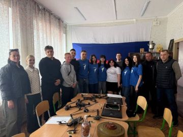 В Херсонской области открыли юбилейную 30-ю «Парту Героя»