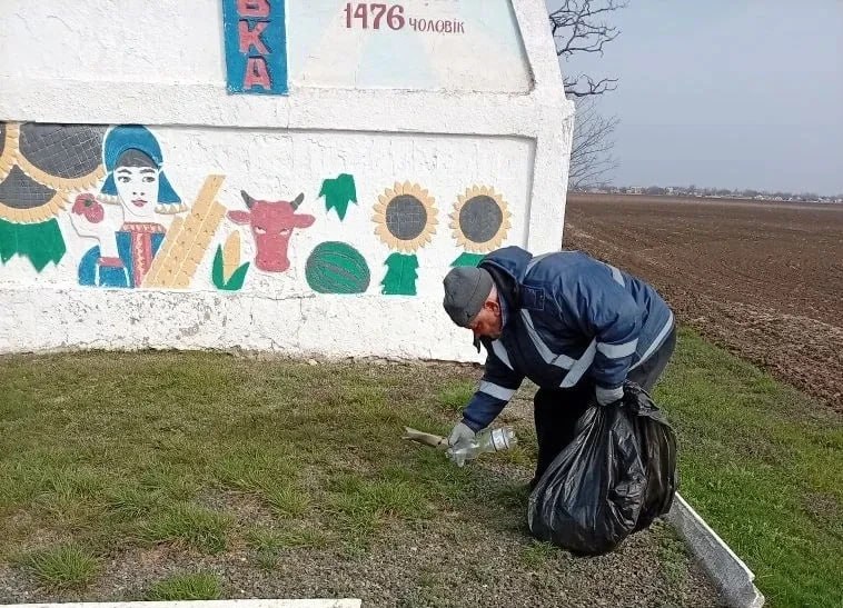 Месячник чистоты в Чаплинском округе: ход работ