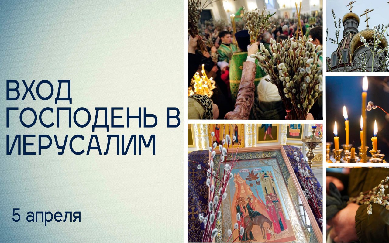 Татьяна Томилина: Вербное Воскресенье – так в народе называют праздник Входа Господня в Иерусалим
