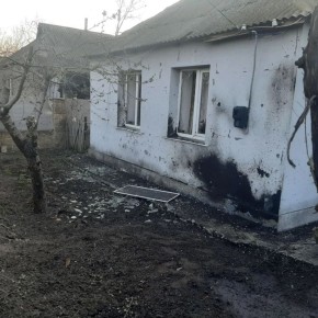 ВСУ сбросили дрон во двор жилого дома в Чернянке Херсонской области