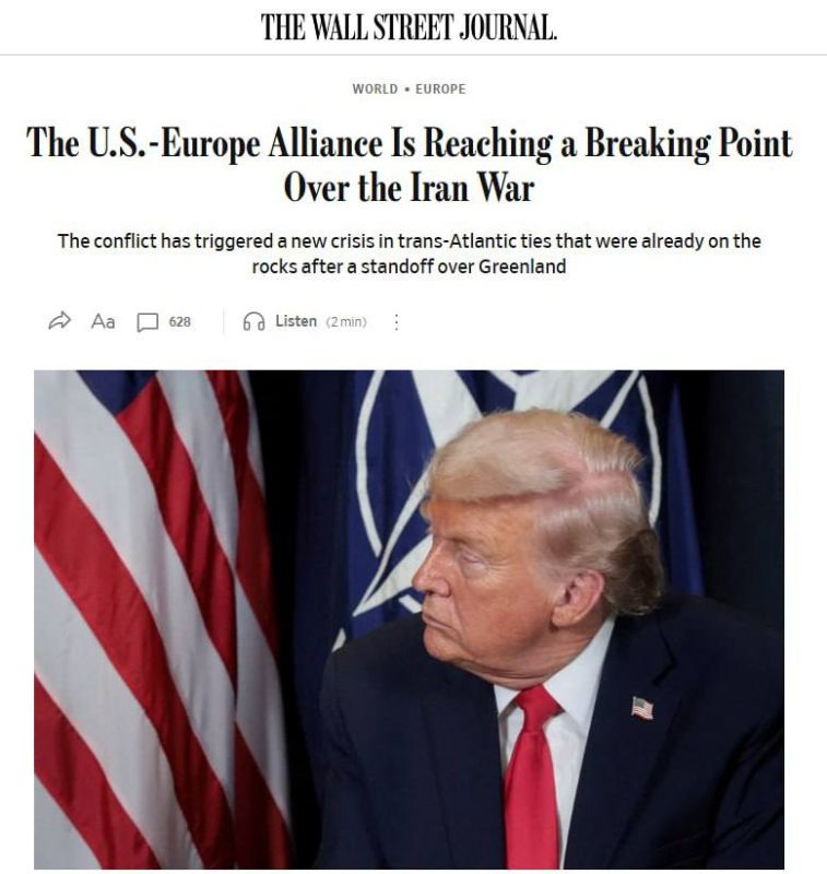 ���� ��� � ������ ��������� ������������ ������� ��-�� ����� � ������, ����� ��������� � ����������� � ������ �� ����, � The Wall Street Journal