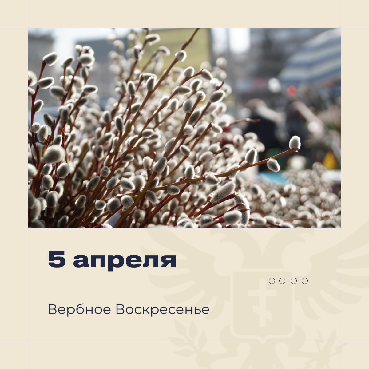 Вербное воскресенье — праздник, символизирующий веру, надежду и любовь, отметил Владимир Сальдо