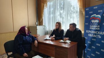 Ольга Осипенко: Провела прием граждан «Единой России» в селе Дивное Новотроицкого округа