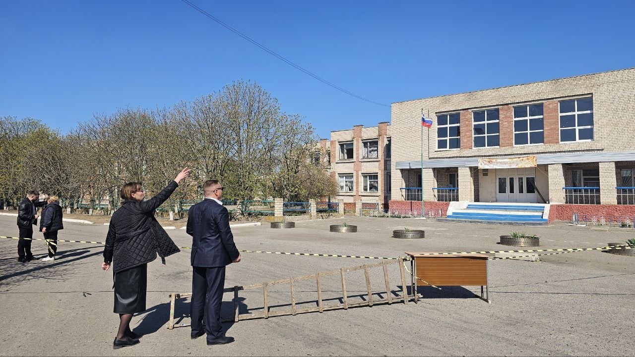 Александр Дудка: Повреждены школа и дом ветерана в Михайловке