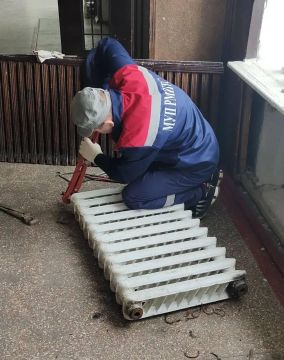 Рязанцы проводят масштабный ремонт отопления в Чаплинском аграрном колледже