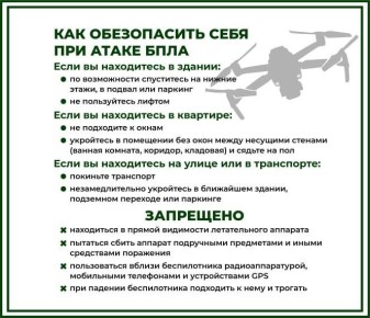 Как обезопасить себя при атаке БПЛА