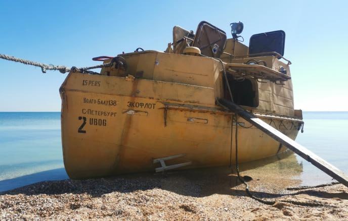 Капитан потерпевшего крушение судна типа "Волго-Балт" после атаки ВСУ в Азовском море находится в больнице Херсонской области в тяжелом состоянии