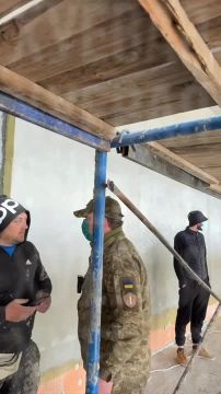 В мкр Таирова, Одесса, военкомы упаковали строителей прямо на стройке, не позволив даже переодеться