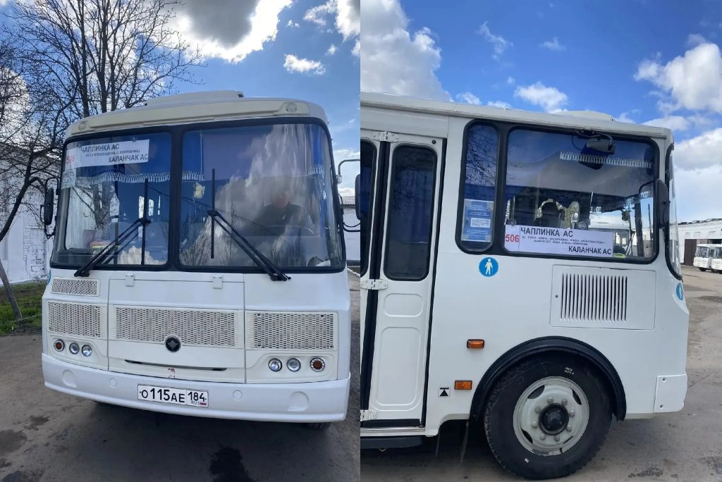 В Каланчакском округе запустили автобусный маршрут для жителей Преображенки и Новокиевки