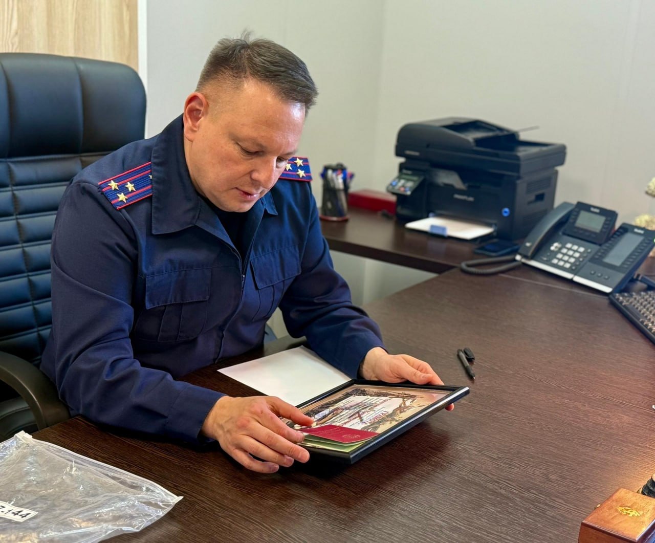 Заместителем руководителя следственного управления проведен личный прием гражданина