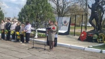 В Чонгаре прошло памятное мероприятие в честь 82й годовщины освобождения села от немецкофашистских захватчиков