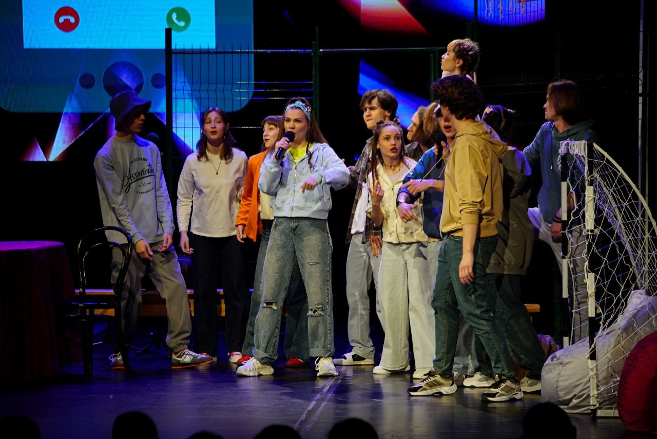 Студенты Херсонского государственного университета стали участниками социального спектакля