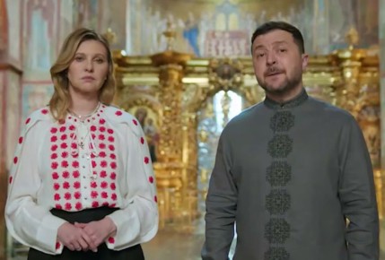 Пиар на Святом Воскресении: Зеленский «поздравил» украинцев с православной Пасхой