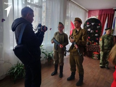 Первые Чаплинской школы № 1 победили на конкурсе «Мы – наследники Победы!»