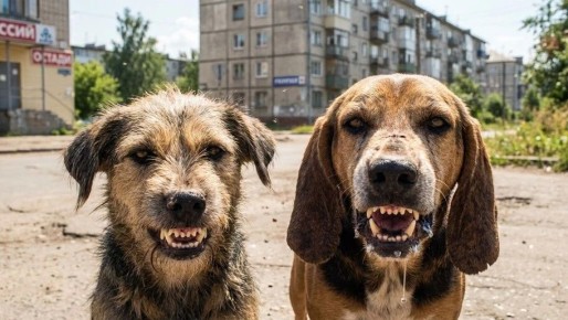 В Новой Каховке предупредили о нападениях агрессивных собак