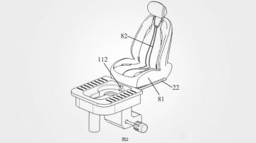 Китайцы запатентовали автомобильное кресло со встроенным туалетом