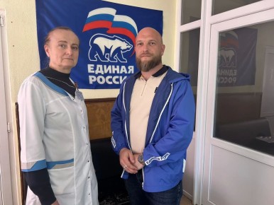 Акция «Георгиевская лента» в преддверии Дня Победы в Чаплинском округе