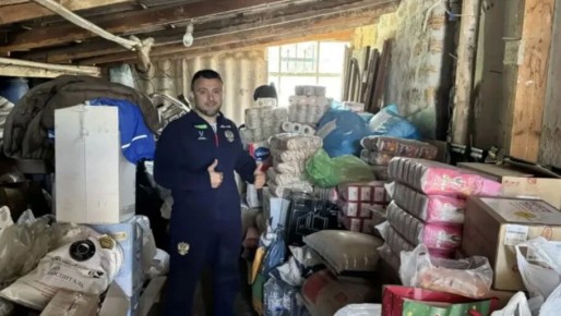 В Скадовск доставили две тонны гуманитарной помощи из Геленджика