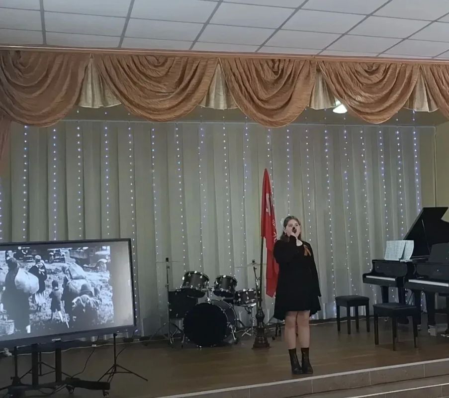 Новотроицкая детская музыкальная школа с особой теплотой и трепетом отметила приближение великого праздника — Дня Победы