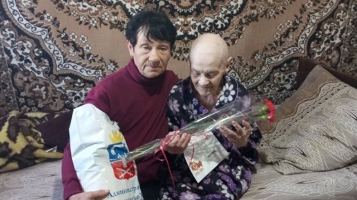 В Малокаховке 94-летняя ветеран получила поздравление от Владимира Путина