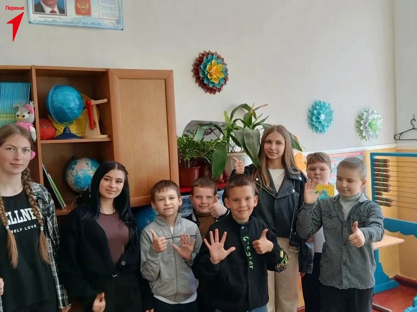 Первые Херсонщины создали творческие работы ко Дню Победы