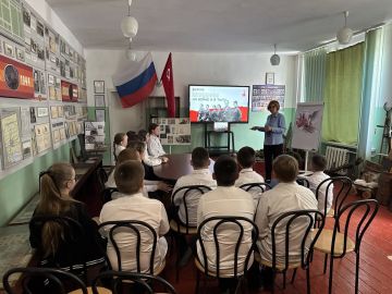 В Скадовском округе прошёл музейный урок «Женщины на войне и в тылу»