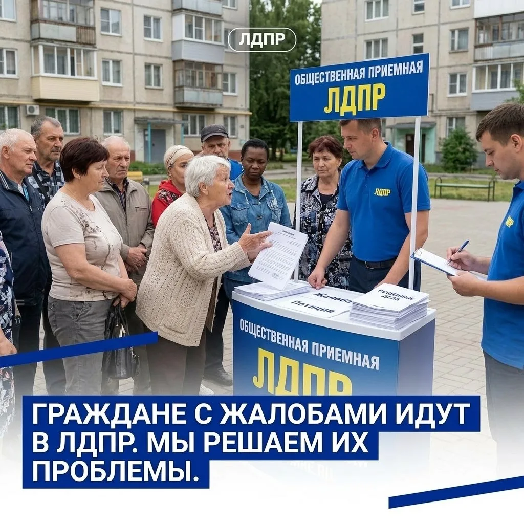 Если у вас есть проблема — приходите в ЛДПР