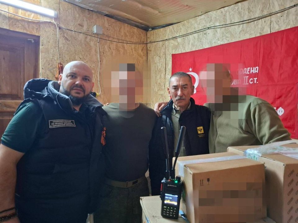 Омбудсмен Херсонской области передал гуманитарную помощь бойцам группировки войск "Днепр"